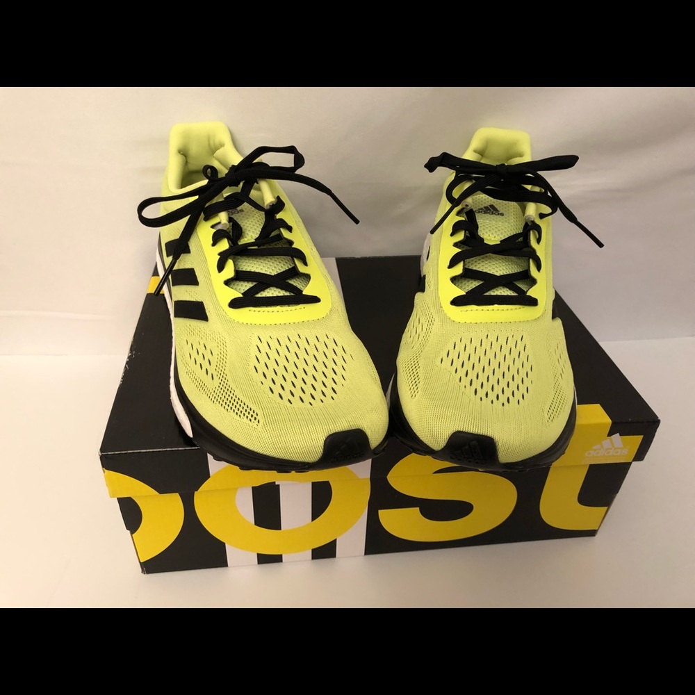 Adidas mens response boost running sneakers